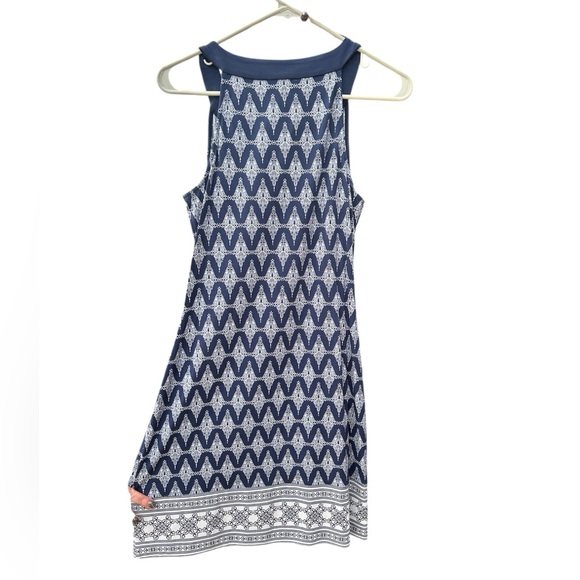 Magnolia Grace Blue and White Patterned Dress - Picture 4 of 8